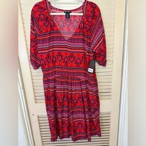 NWT- Wrangler Retro Knee Length Dress